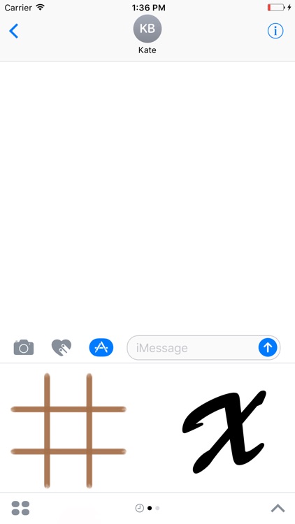 Крестики Нолики for iMessage