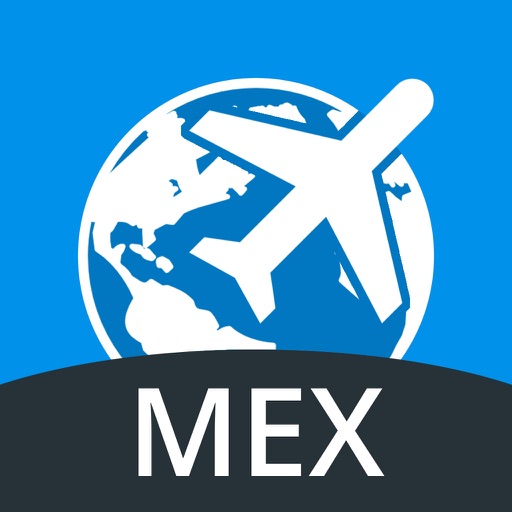 Mexico City Travel Guide with Maps icon