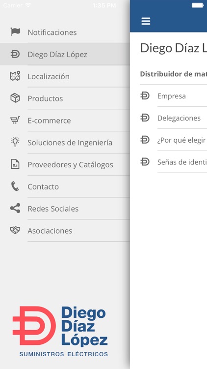 Diego Díaz López Material Eléctrico