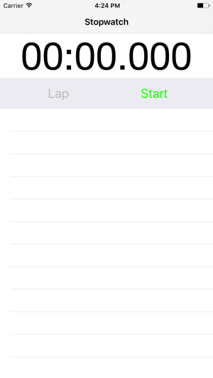 Stopwatch - Simple To Use Stopwatch To T