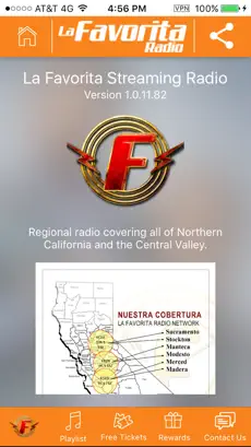 Screenshot 1 La Favorita Radio iphone