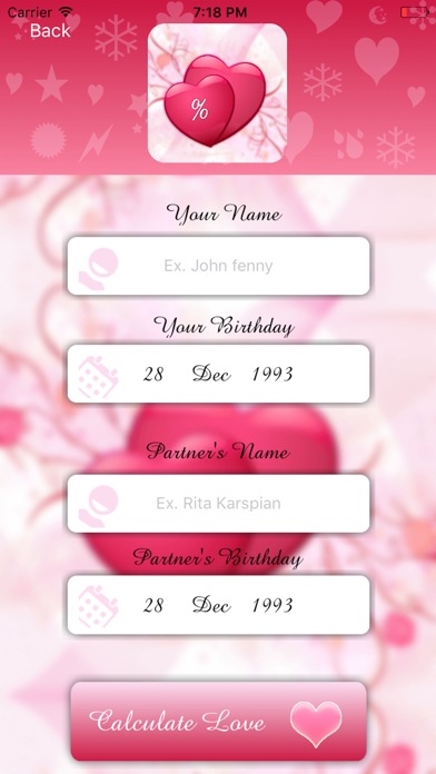 The Love Calculator - Ultimate Screenshot
