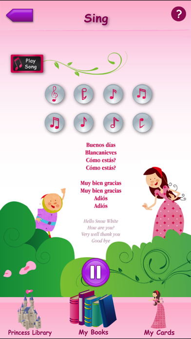 How to cancel & delete Princesses Learn Spanish from iphone & ipad 2