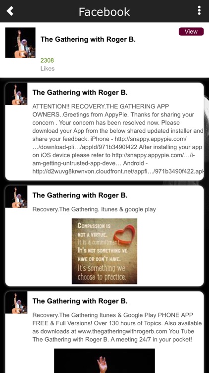 Recovery. The Gathering.
