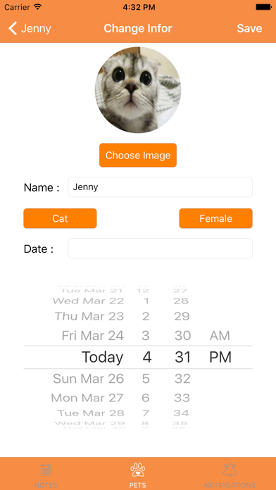 MyPets-Diary app screenshot 3