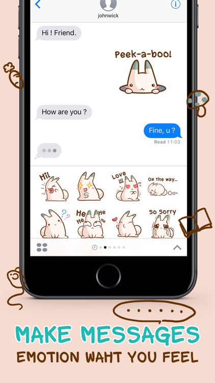 Fongjun Stickers for iMessage Free