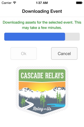 Cascade Relays screenshot 3