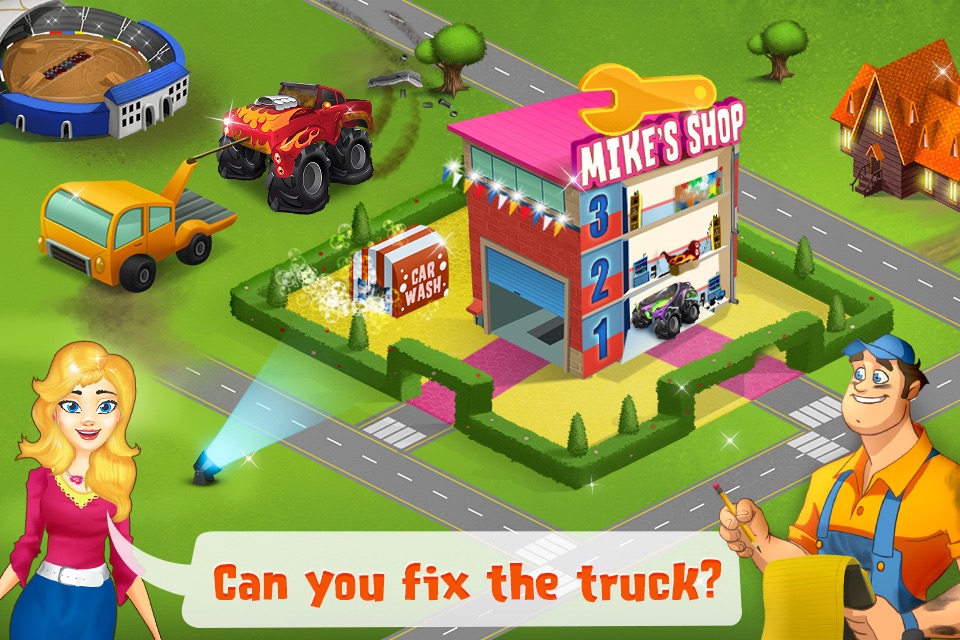 Mechanic Mike - Truck Mania screenshot 2