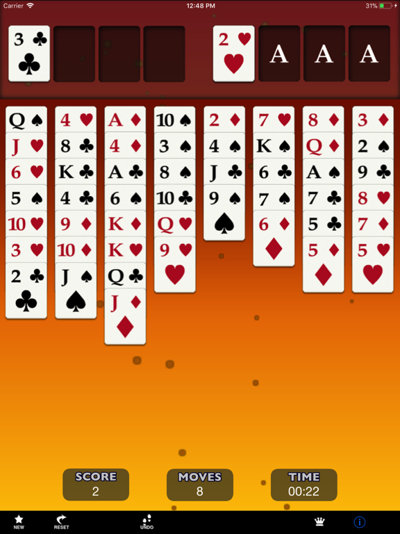 Screenshot #5 pour NBTD FreeCell Lite