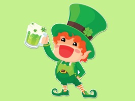 Cute St Patricks Day Sticker Pack