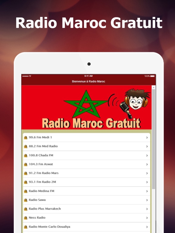 Screenshot #4 pour Radio Maroc Gratuit: Nouvelles, musique et sports