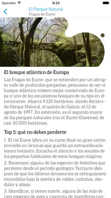 Imágen 4 Parques de Galicia iphone