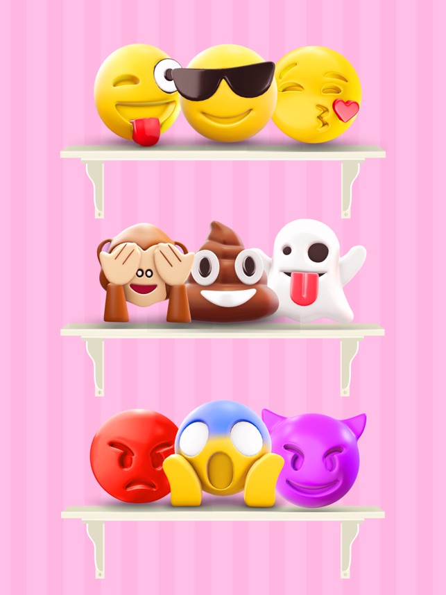 Handgemachte Emoji Sticker Set Niedliche 3D Emoji Sticker zum Basteln und  Dekorieren Bastelbedarf Kartenherstellung Papierkunst - .de