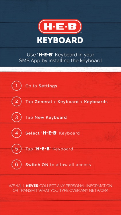 H-E-B Keyboard