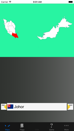 Malaysia State Maps and Flags(圖2)-速報App