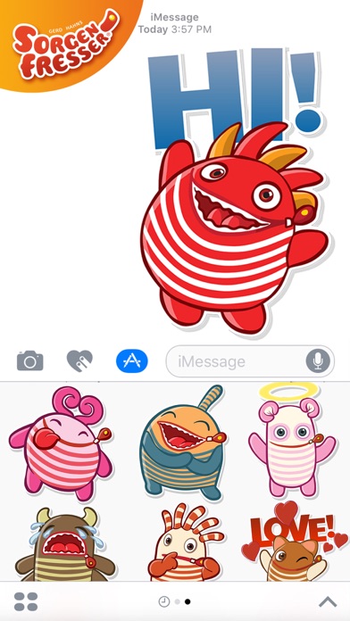 Sorgenfresser Emojisのおすすめ画像3