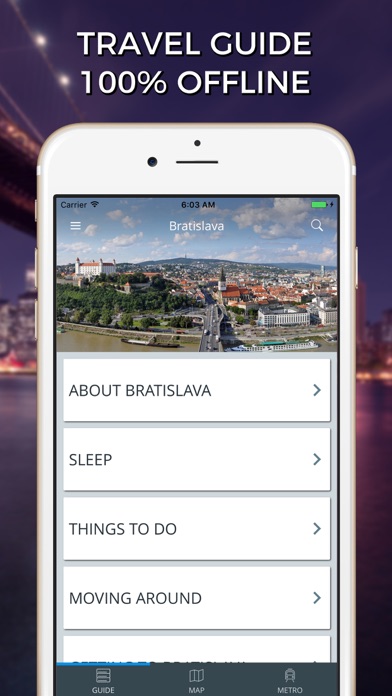 How to cancel & delete Bratislava Travel Guide with Offline Street Map from iphone & ipad 1