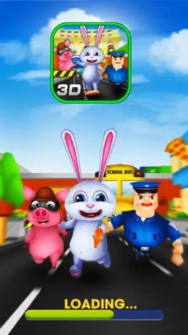 Game screenshot 3D Rabbit Street Racer Escape Police Free Games hack