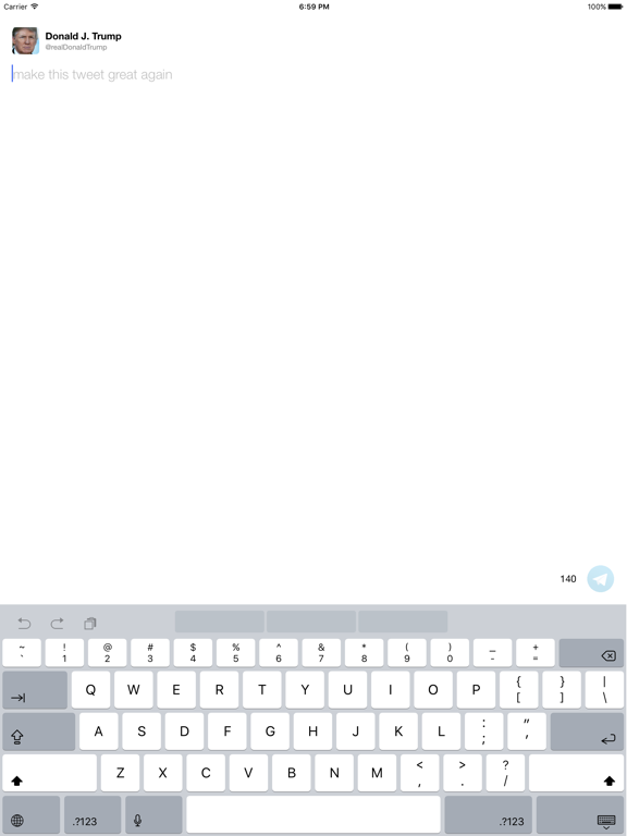 Screenshot #4 pour Trump Tweet