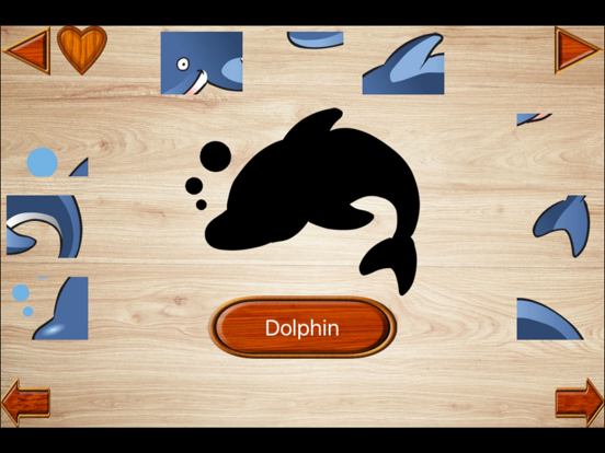 Screenshot #6 pour Sea Animal Jigsaws - Baby Learning English Games
