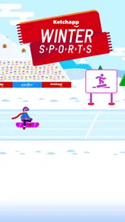 ketchapp winter sports iPhone Captures Décran 1