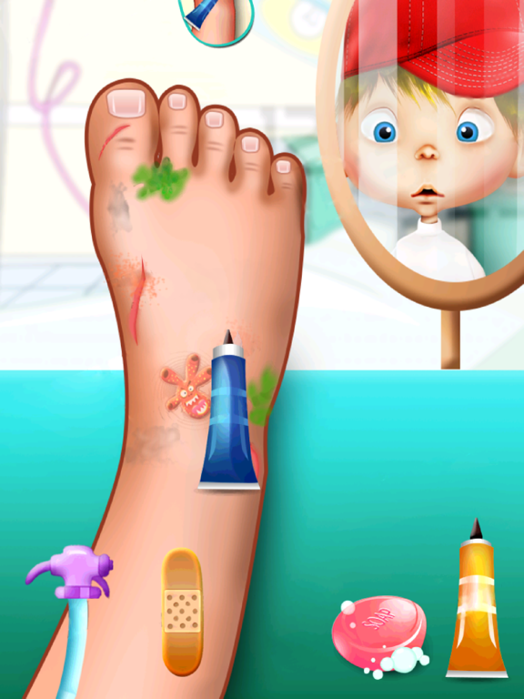 Screenshot #6 pour Kids Foot Doctor : Kids Games & doctor games