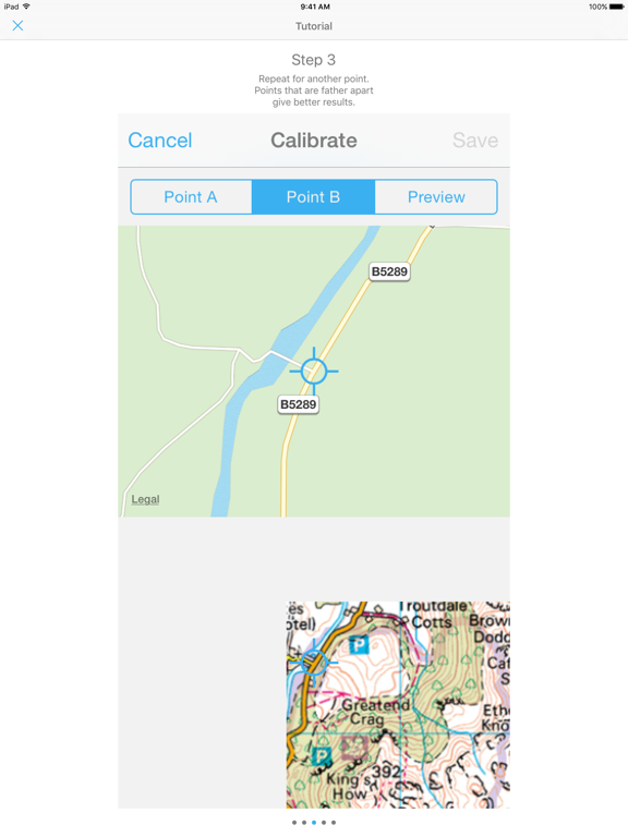 Mapcha iPad screenshot 5 - Navigation app