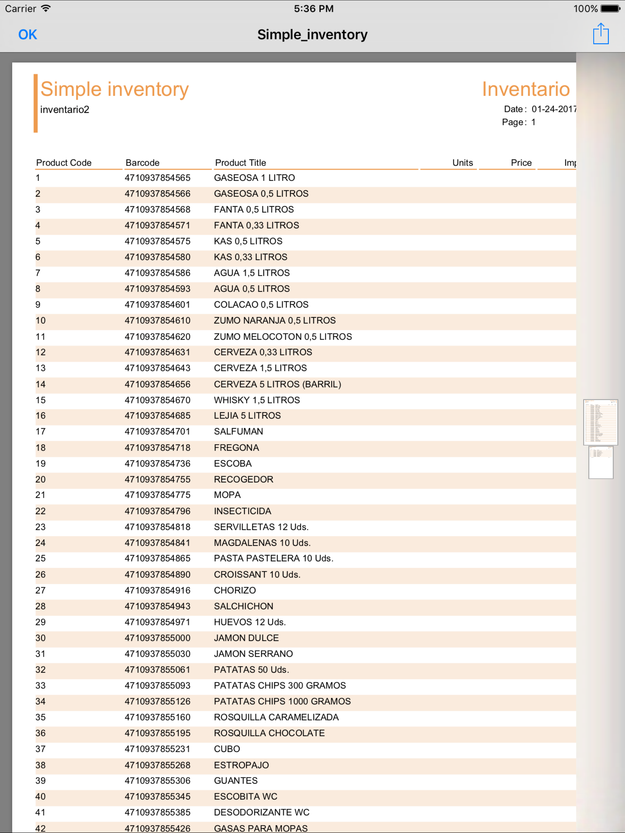 Inventario 2