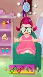 Babysitter Hairstyles Salon Girls Games Captura de tela 2