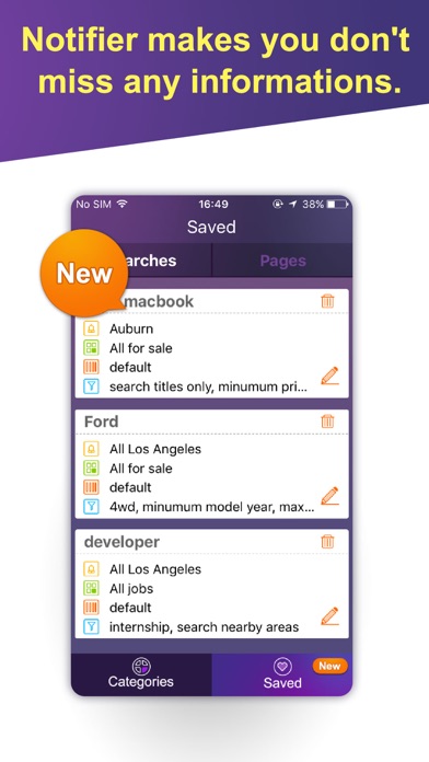 Mobile Pro for Craigslist - 二次取引、ホームケア、仕事のスクリーンショット3 Mobile Pro for Craigslist - 二次取引、ホームケア、仕事のスクリーンショット3