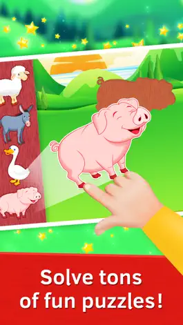 Game screenshot Baby Puzzles. Farm Animals mod apk