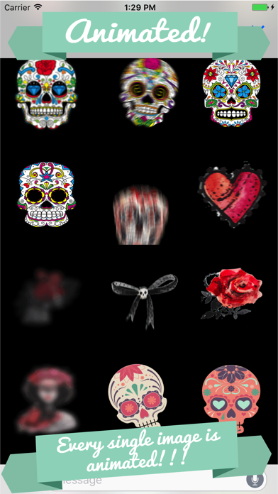 Animated Day of the Dead Stickers for Messaging Screenshot 2 - AppWisp.com Animated Day of the Dead Stickers for Messaging Screenshot 2 - AppWisp.com