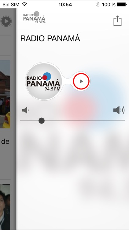 Radio Panamá para iPhone