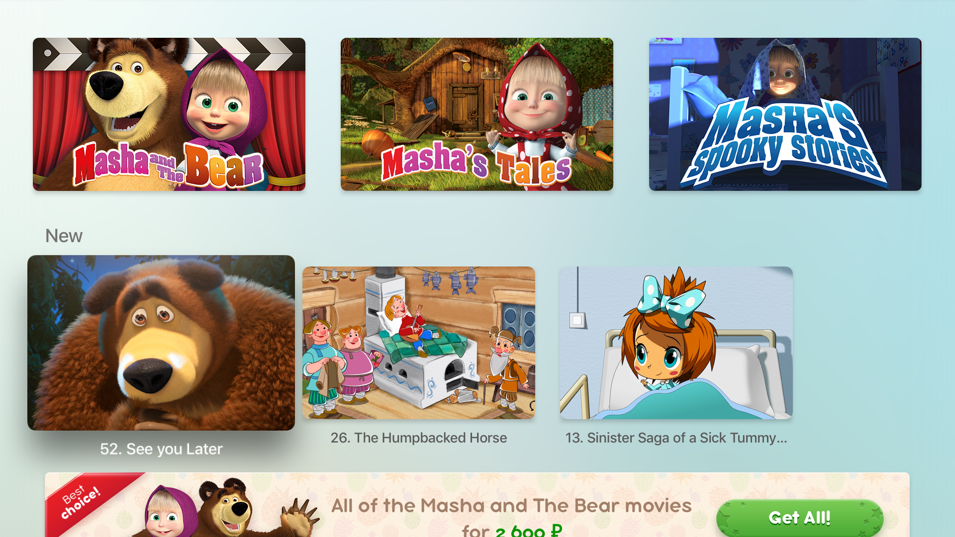 Masha and the Bear Cartoons