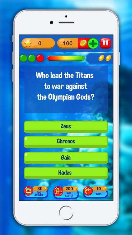 Greek Mythology Trivia Quiz - Free Knowledge Game screenshot-3