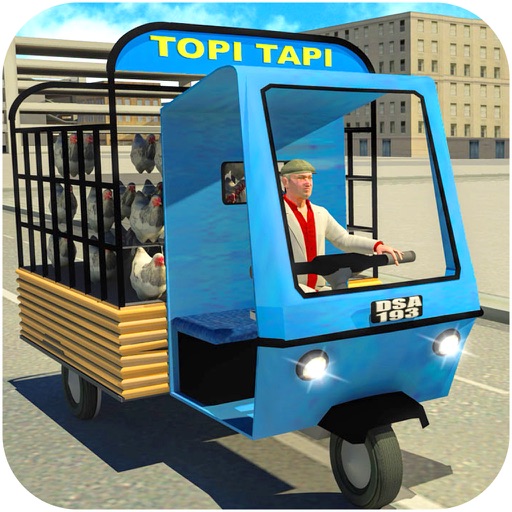 New Tuk Tuk PK Chicken Crago Transport Rickshaw iOS App