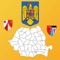 Maps, Coat of Arms (COA) and Capitals of the Regions/Counties of Romania