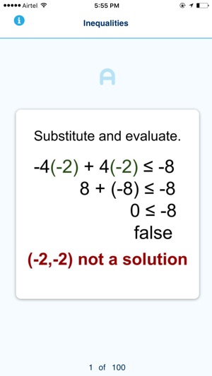Learn It Flashcards - Inequalities(圖5)-速報App