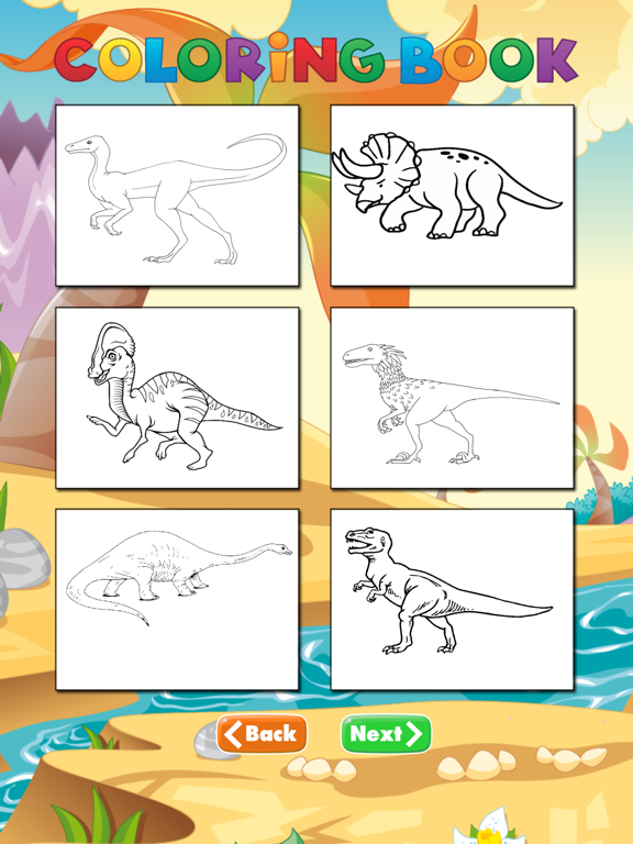 Screenshot #6 pour Livres de coloriage Dinosaur For kid