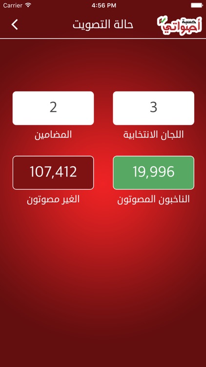 حسبة أصواتى