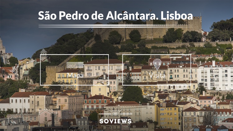 Lookout of São Pedro de Alcântara in Lisbon