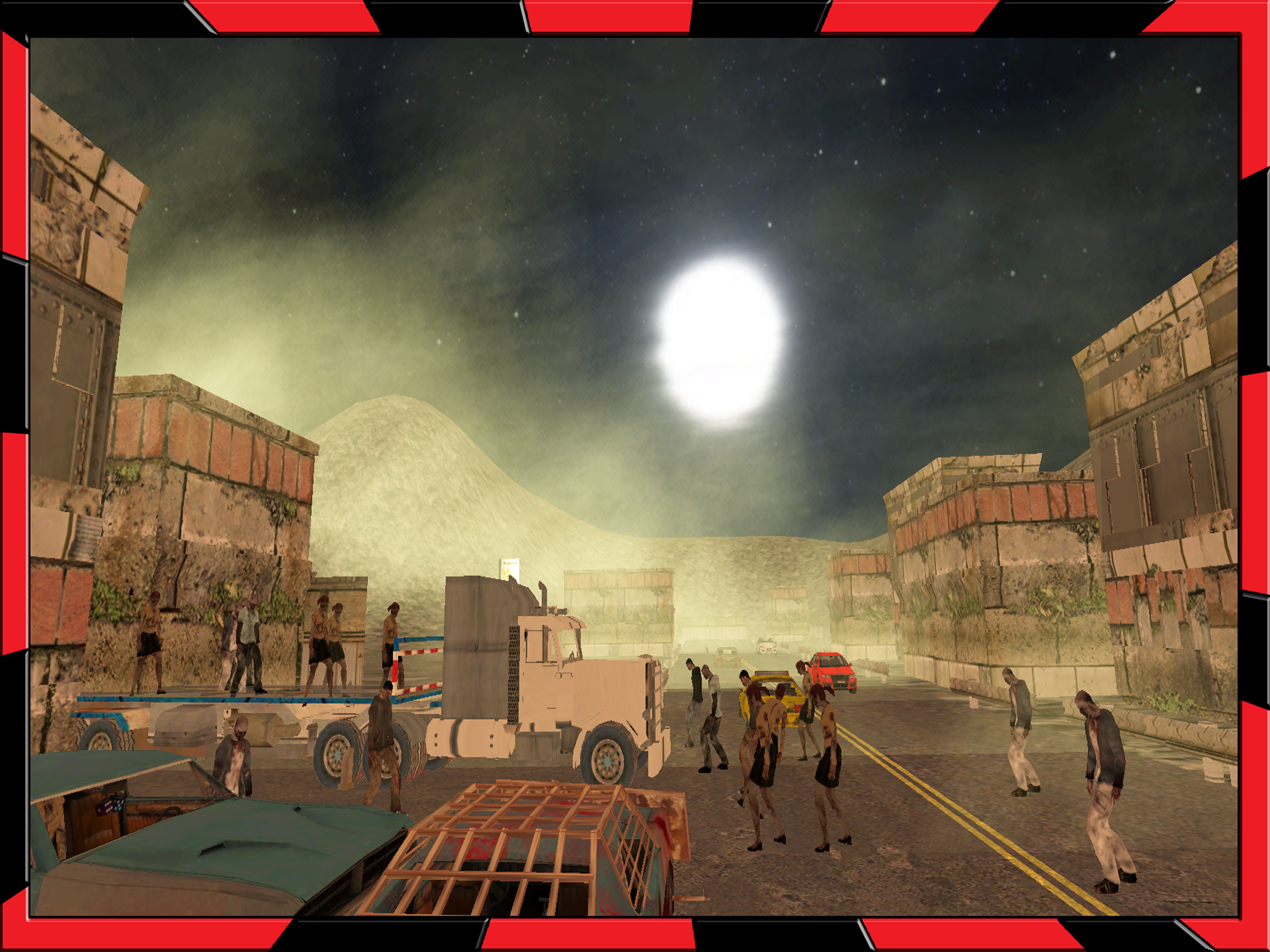 Truck Transporting Zombies - Zombie City Simulator screenshot 9