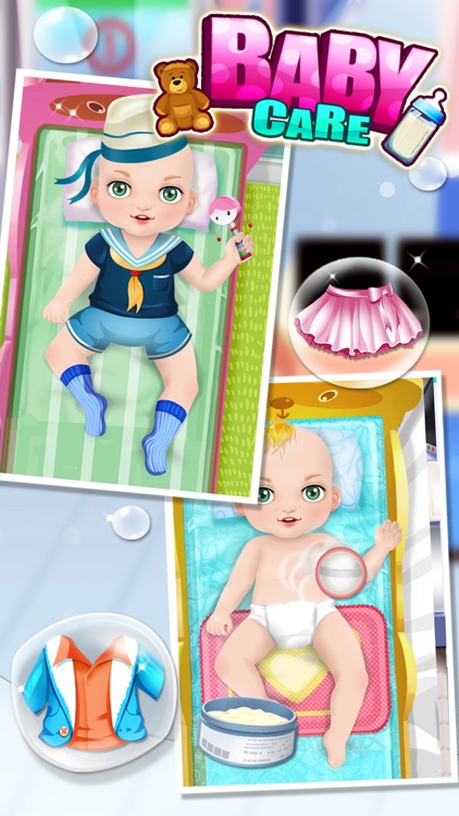 Baby Care & Baby Hospital - Kids games