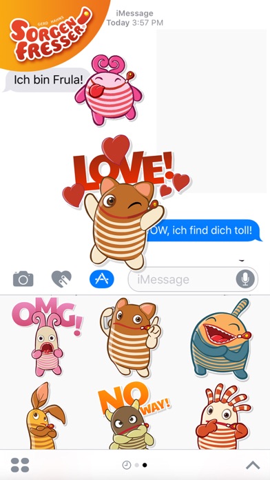 Sorgenfresser Emojisのおすすめ画像1