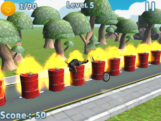 Screenshot #5 pour Stunt Bike Racer 3D