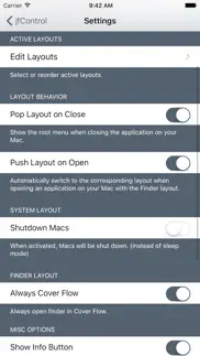 jfcontrol lite - allround remote control iphone images 4
