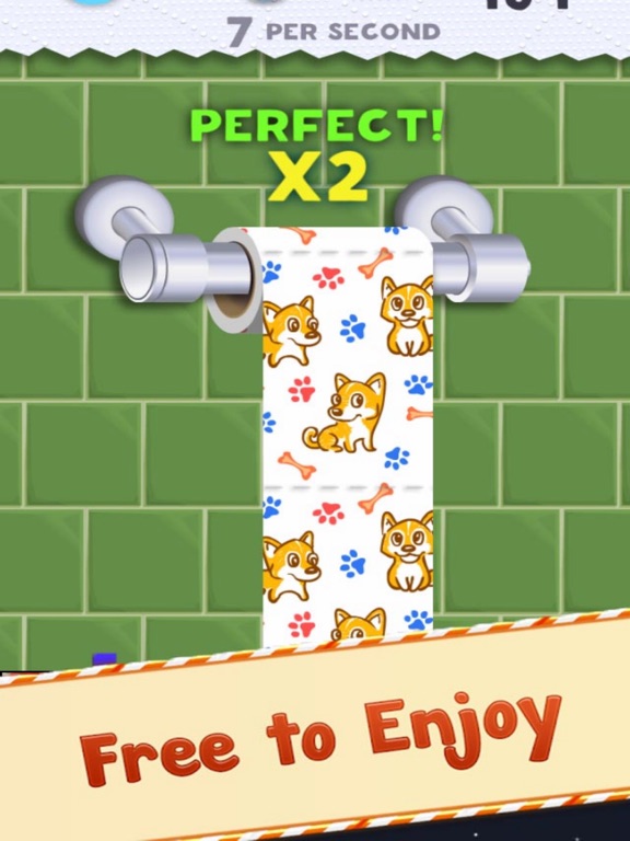 Screenshot #6 pour Toilet Game - Mini Paper Race