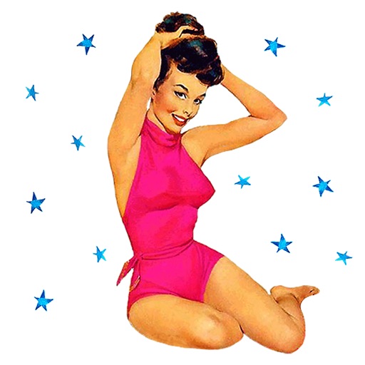 Retro Pin-Up Girls - AppWisp.com