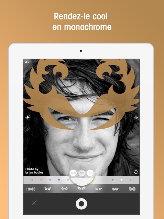 Screenshot #6 pour NiceGlassesLITE -Art Votre Selfie-