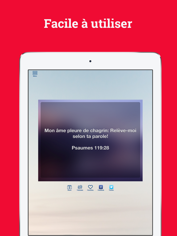 Screenshot #5 pour iPromises - Versets Bibliques